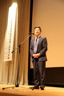 日本臨床歯周病学会第36回年次大会　浦野智理事長挨拶