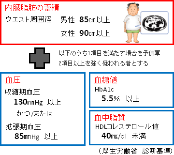 メタボリックシンドロームとは